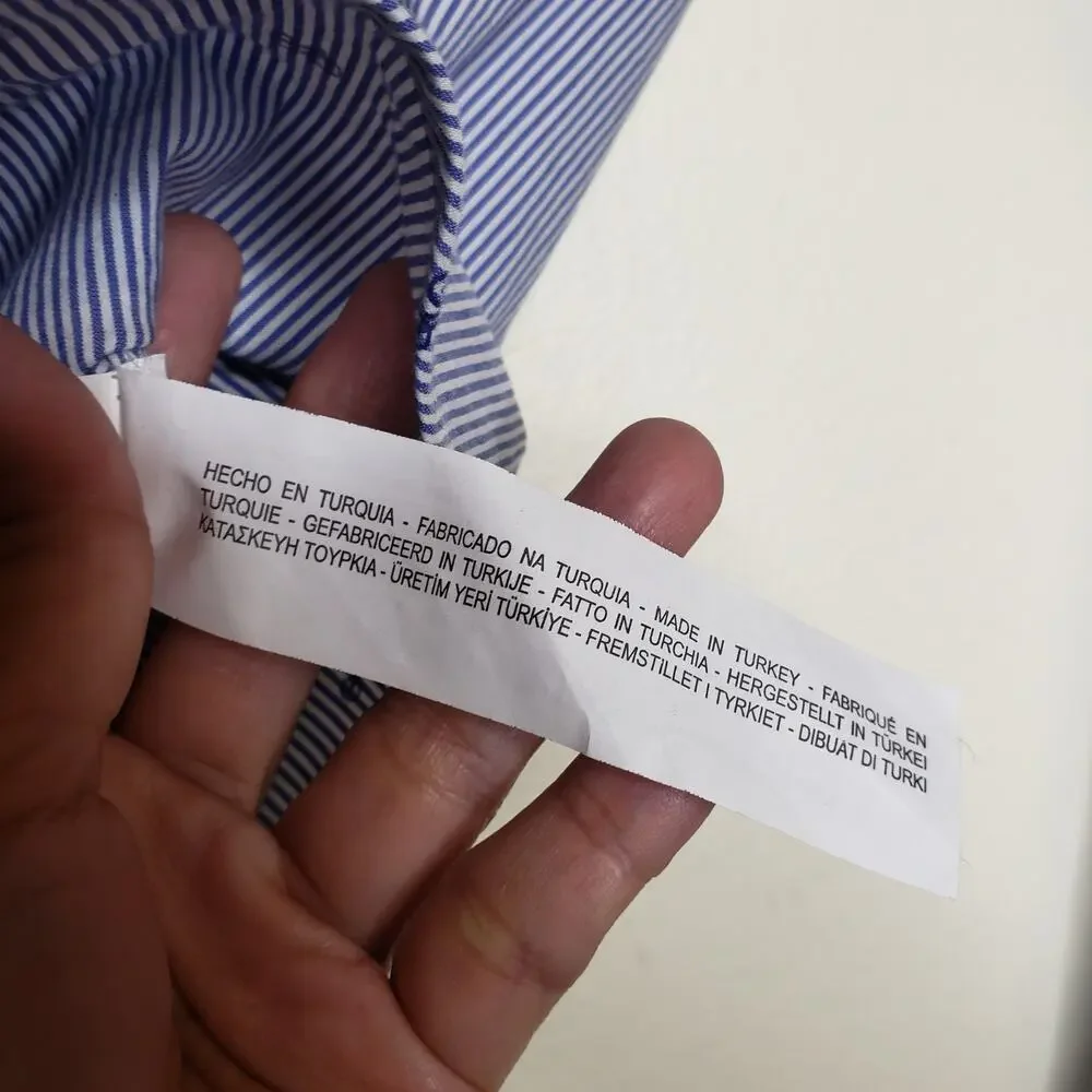 Zara Basic| Bicycle Pattern Button Down - Picture 8 of 14